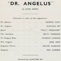 Dr Angelus Cast