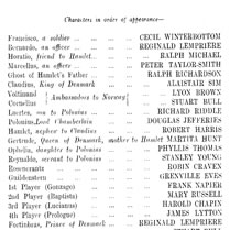 Hamlet Cast