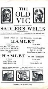 Hamlet Programme Page 1 Thumbnail