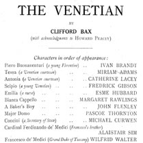 The Venetian Cast
